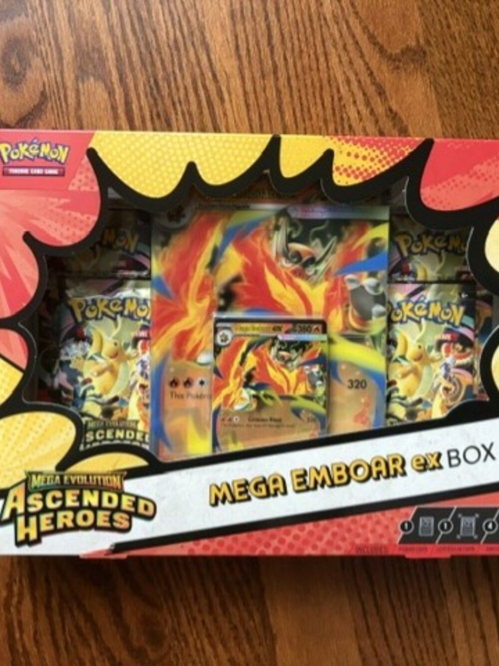 Pokémon TCG: Mega Evolution-Ascended Heroes Mega Emboar ex Box